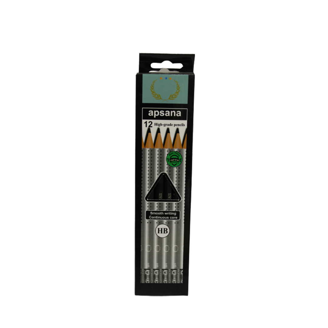 Set of 12  HB Pencils