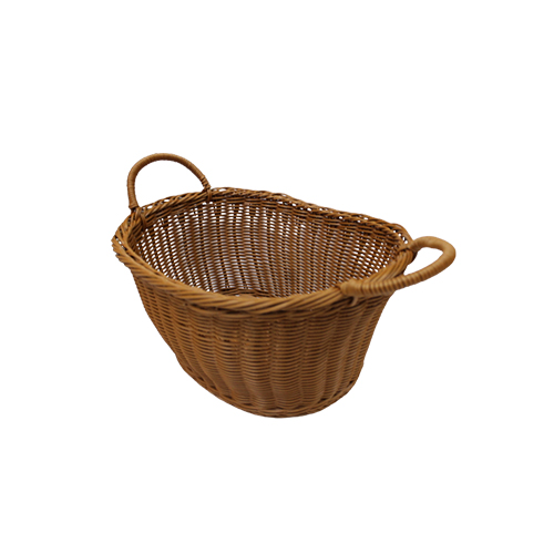 Wicker Basket With Handle