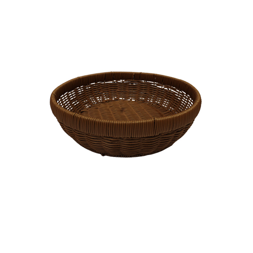 Round Wicker Trays