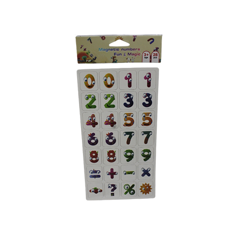 Magnetic Numbers Stickers