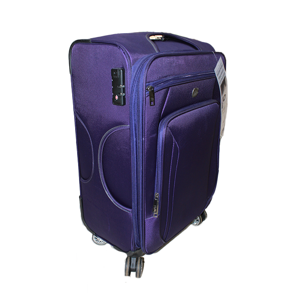 Vibrant Purple Suitcase