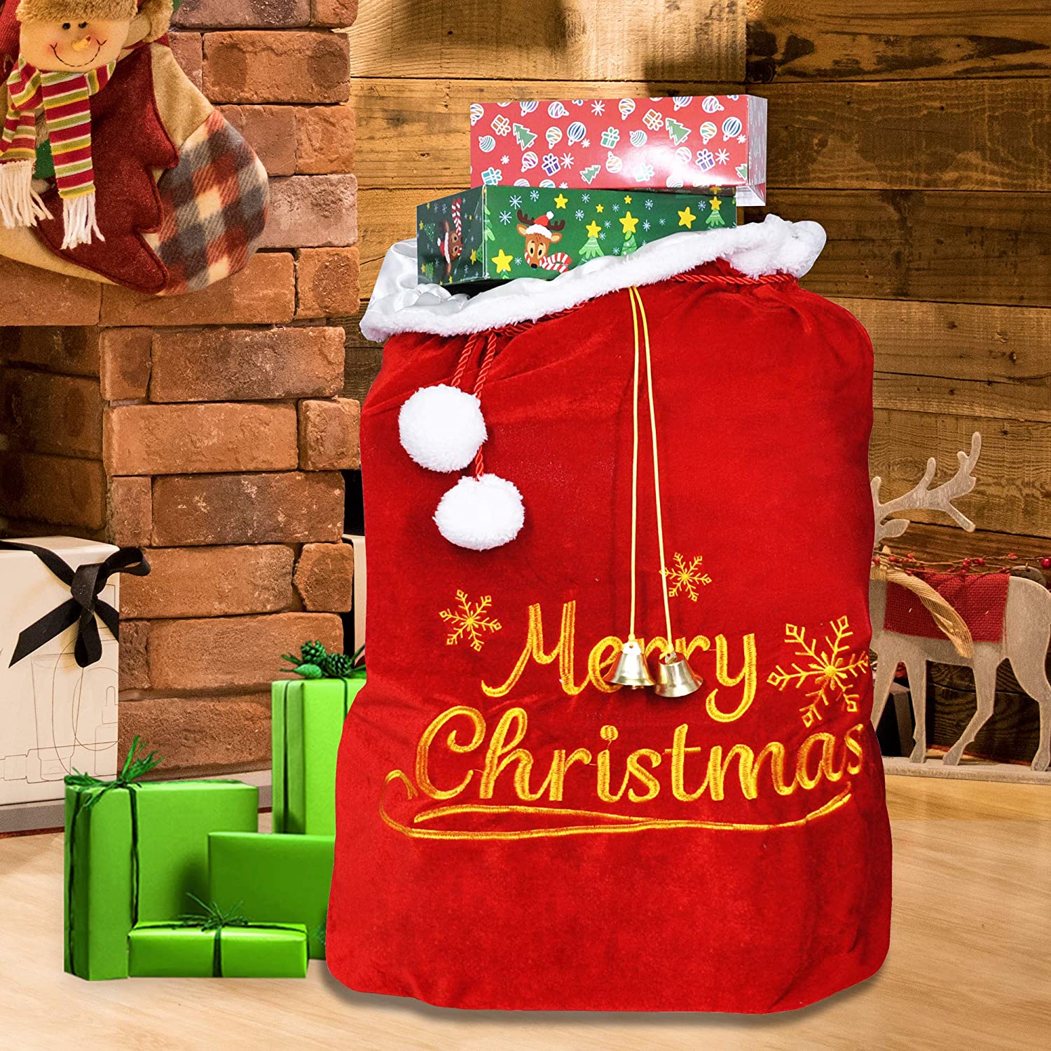 Santa Sack Gift Bags