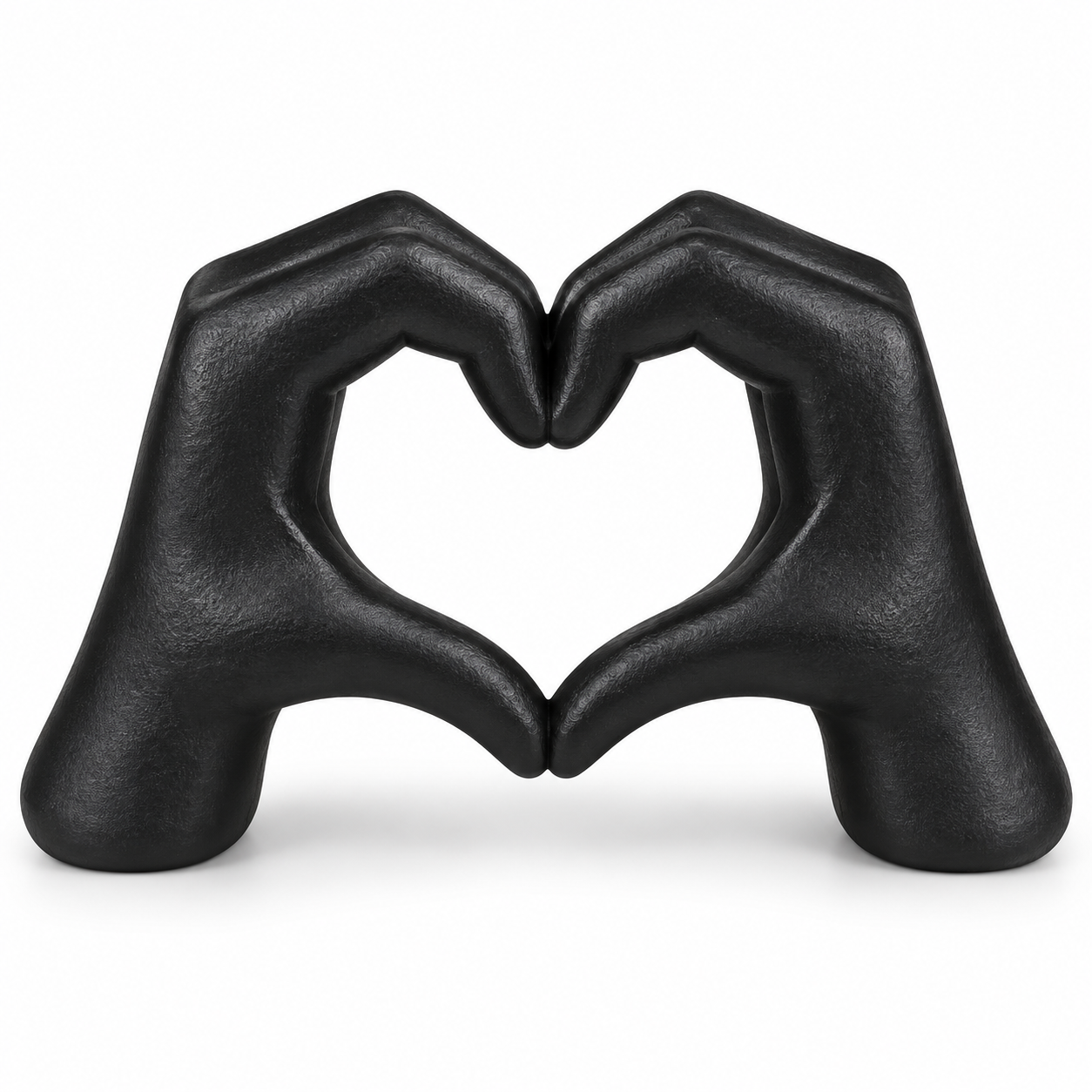 Heart Hand Sculpture