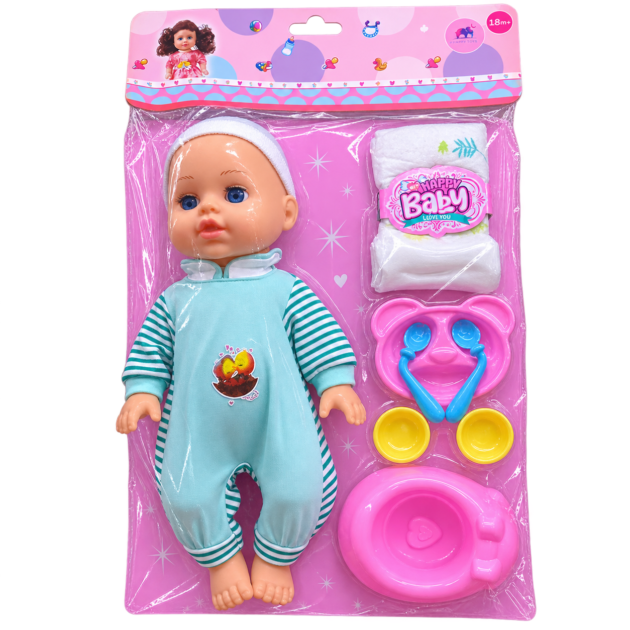 Realistic Baby Doll with Potty Training Accessories