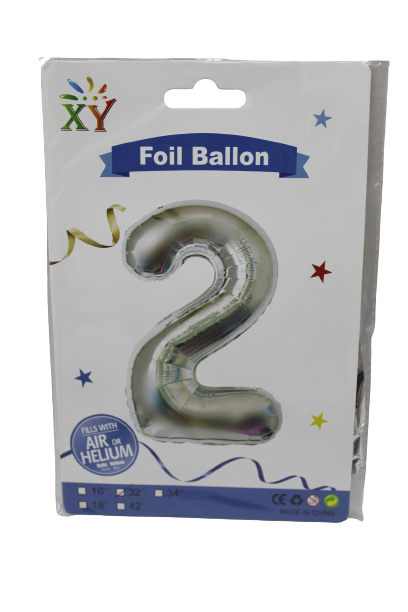 Foil Number Balloons