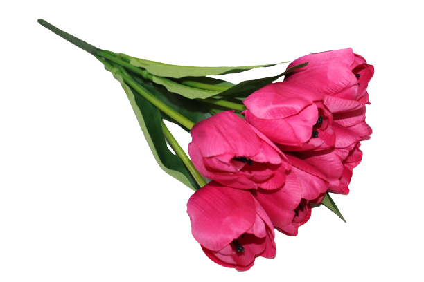 Bunch of tulips artificial flower