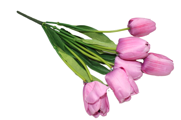 Bunch of tulips artificial flower