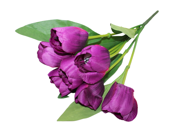 Bunch of tulips artificial flower