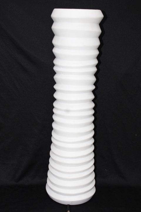 Long White Ceramic Vases