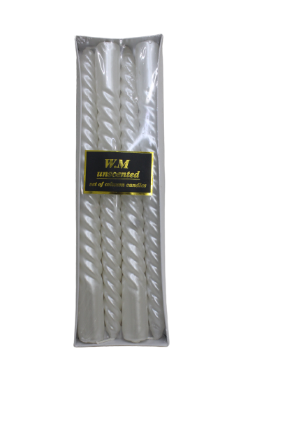 Column Candles 4pcs Set