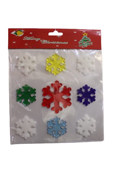 Christmas Window Gel Clings