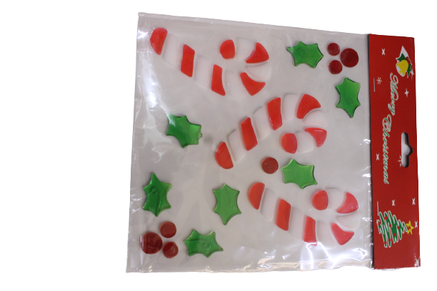 Christmas Window Gel Clings