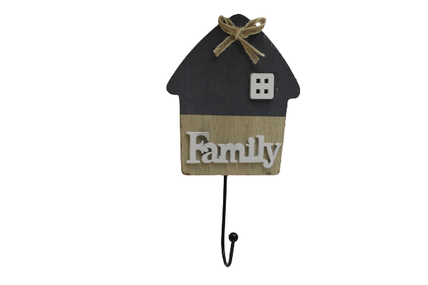 Wooden Hanging Plaque Sign With Hook