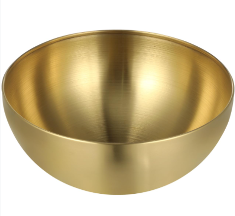 Gold Mixing Bowl