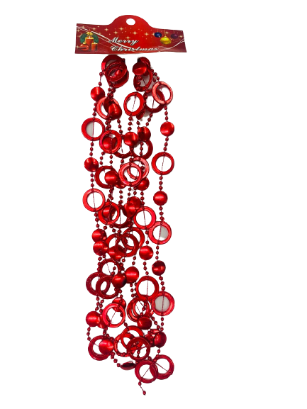 Christmas Tree Bead Garlands