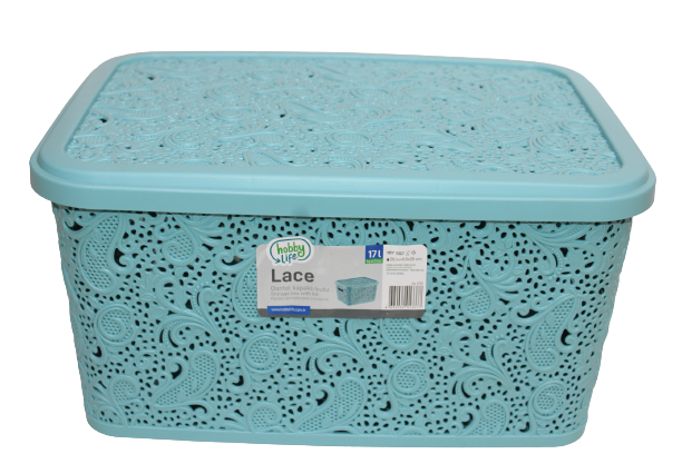 Multi functional Plastic storage organizer with a lid