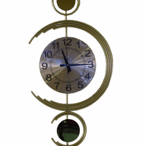 Metallic Wall Clock