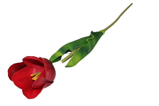 Tulip stem artificial flower
