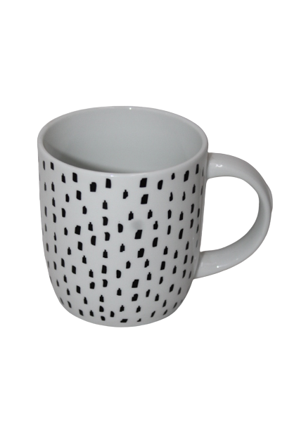 Assorted ceramic mugs