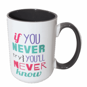 Inspiring Ceramic Message Mugs
