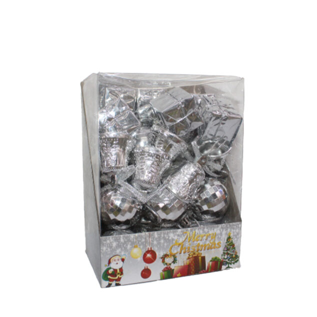 Silver Christmas Balls