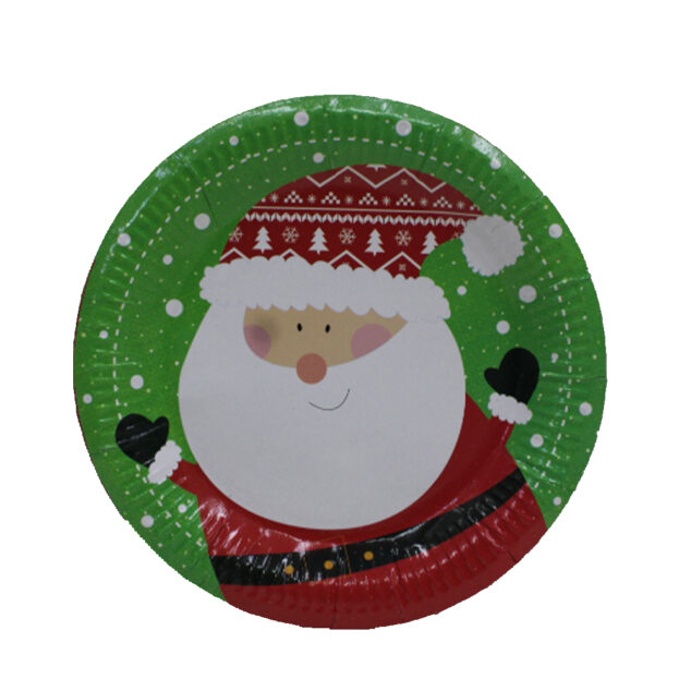 Christmas Party Plates (8 pcs)