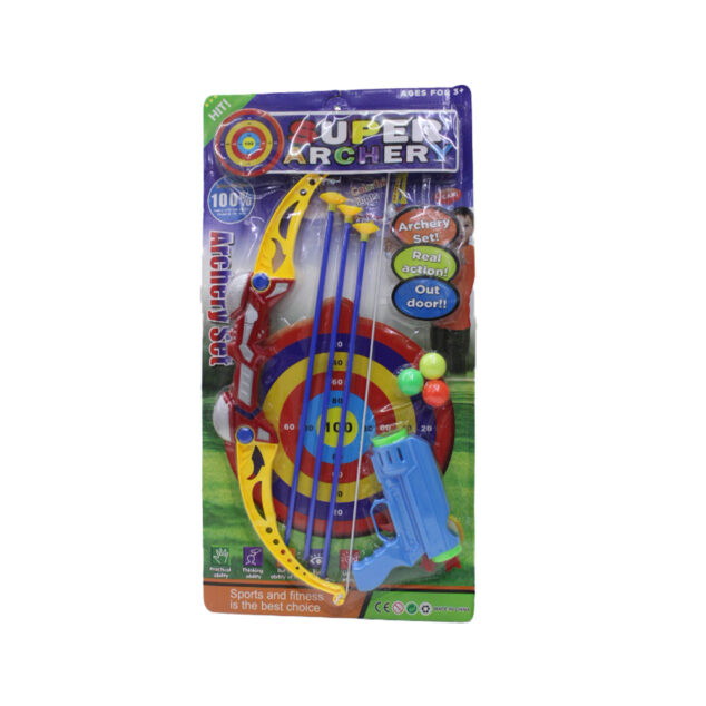 Super Archery Set (1 Bow & 3 Suction Cup Arrows)