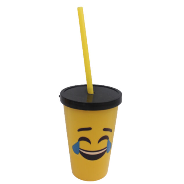 Emoji Cups With Lid