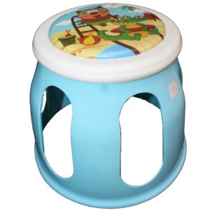 Kids Plastic Stools With Whistle