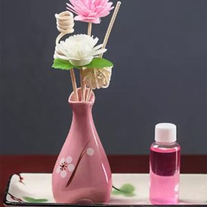 Ceramic Vase Flower Diffuser with Sola Flowers