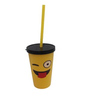 Emoji Cups With Lid