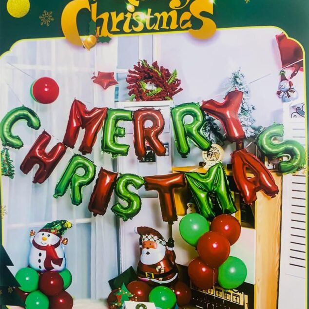 Set of Christmas Balloons