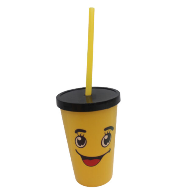 Emoji Cups With Lid