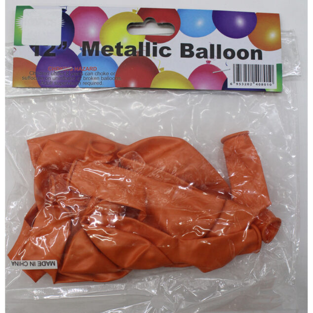 12'' Metallic Balloons 10pcs