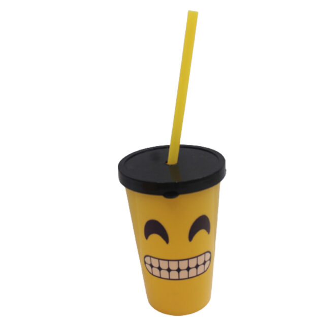 Emoji Cups With Lid