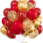 Latex Balloons for Party with ribbon