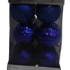 Blue Christmas Balls Decorations