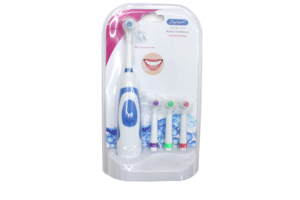 Electric Toothbrush With 4Pcs Replacement Head