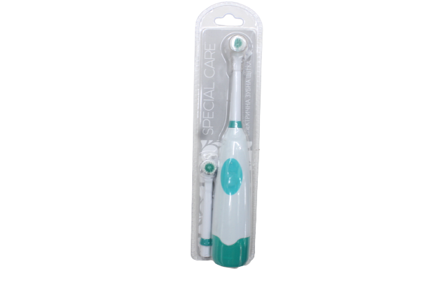 Electric Toothbrush With 2Pcs Replacement Head