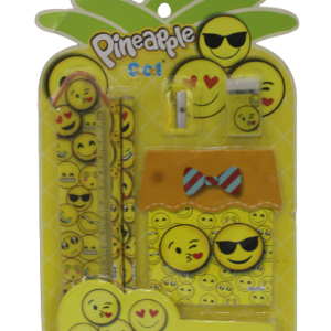 Kids stationery sets With Emoji Shapes