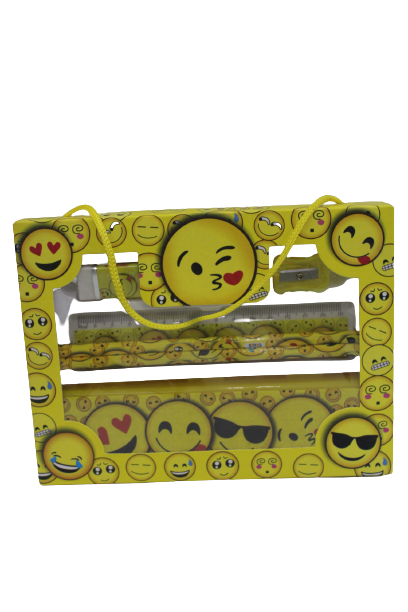 Kids stationery sets With Emoji Shapes