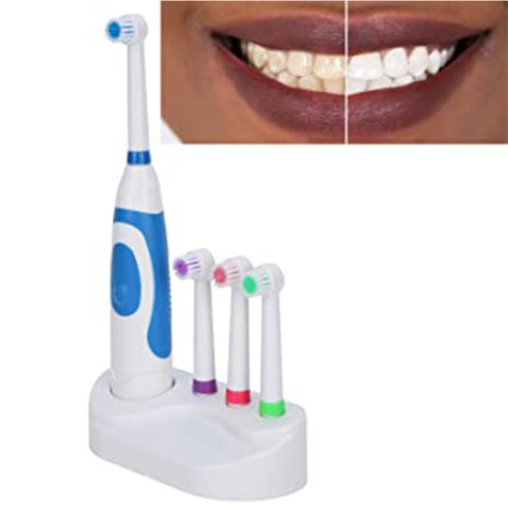 Electric Toothbrush With 4Pcs Replacement Head