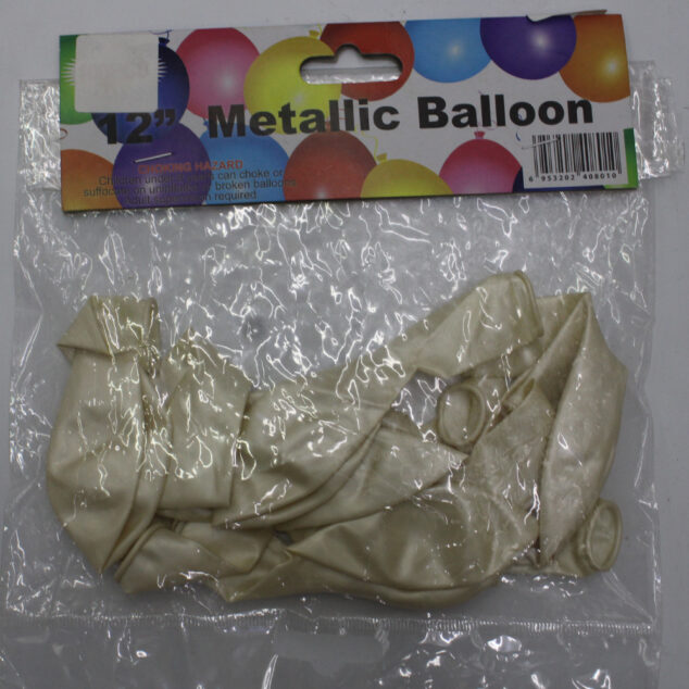 12'' Metallic Balloons 10pcs