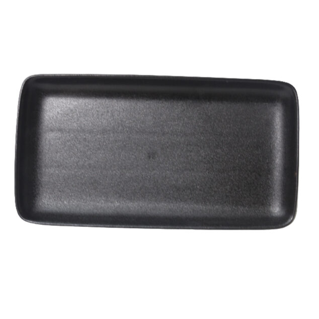 Black Ceramic Side Plate