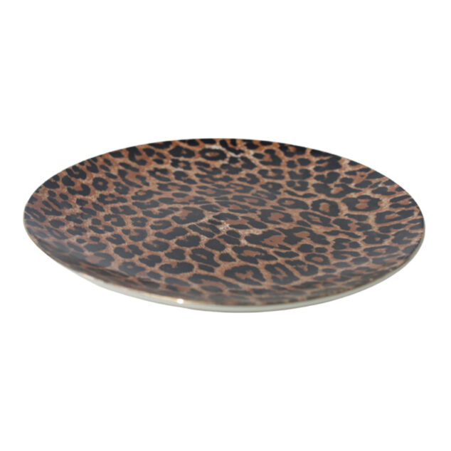 Leopard Print Plates