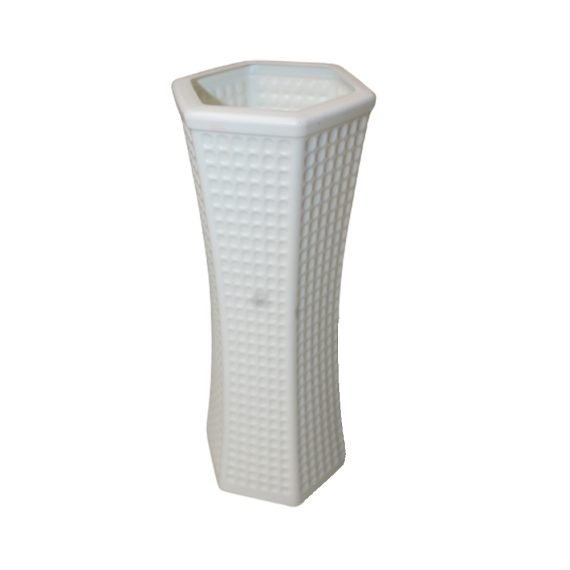Unbreakable Plastic Vases in Ceramic Look