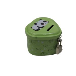 Mini Coin Bank/Piggy Bank With Padlock and 2 Keys