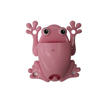 Frog Toothbrush Holder 4 with Suction Cups