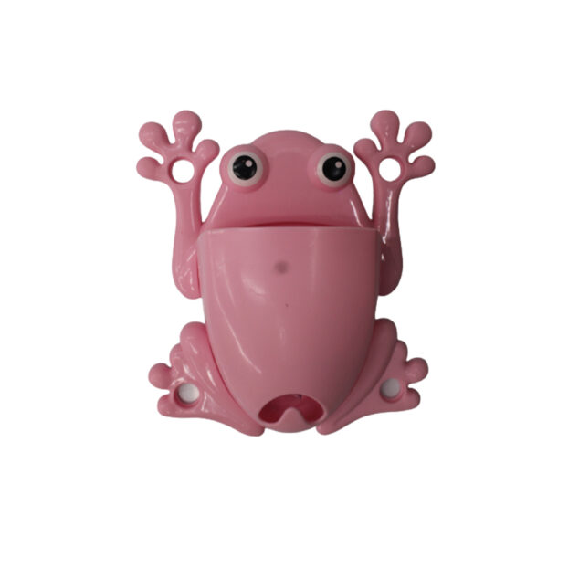 Frog Toothbrush Holder 4 with Suction Cups