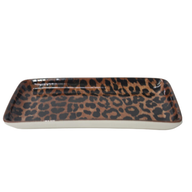 Leopard Print Side Plates